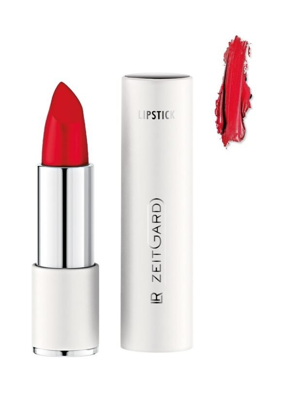 Barra de Labios Mate LR ZEITGARD SIGNATURE – 01 Pure Red, Color Intenso