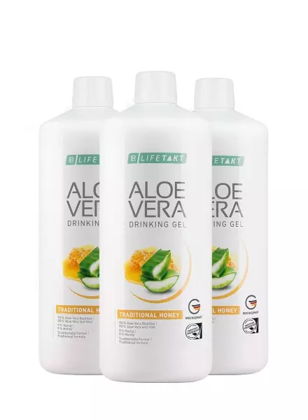 Gel bebible Aloe Vera con Miel Tradicional – Bienestar y Suavidad Natural x3