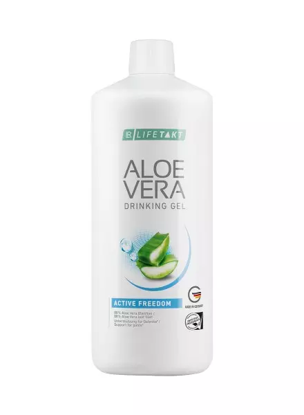 Gel bebible de Aloe Vera Active Freedom – Movilidad y energía