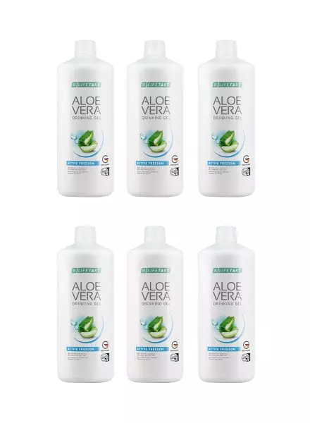 Gel bebible de Aloe Vera Active Freedom – Movilidad y energía x6