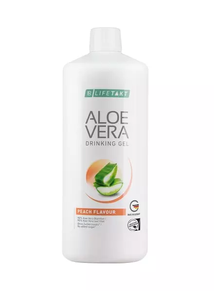 Gel bebible de Aloe Vera Melocotón – Frescura y Bienestar Natural