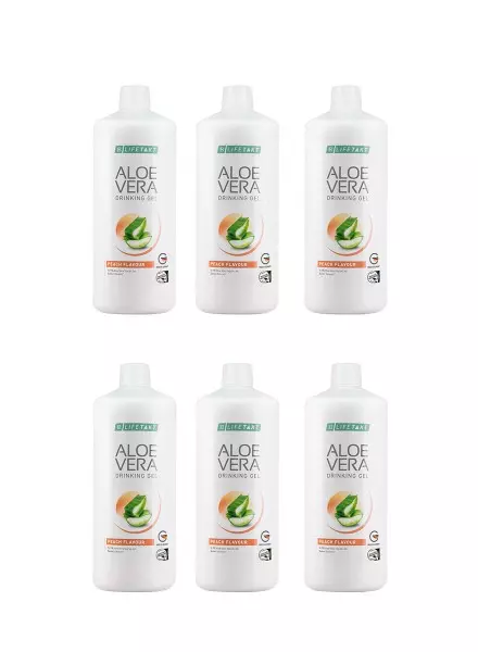 Gel bebible de Aloe Vera Melocotón – Frescura y Bienestar Natural x6