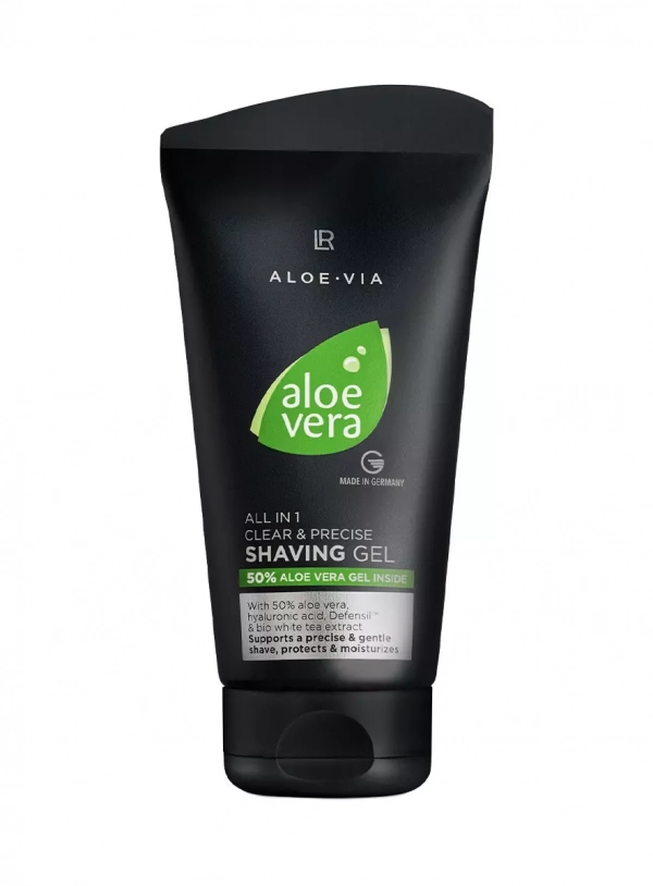 Gel de Afeitado Calmante LR Aloe VIA con Aloe Vera para Piel Sensible