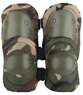 PACK CODERAS Y RODILLERAS CAMO