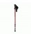 BASTON TREKKING ALUMINIO 4 TRAMOS ROJO