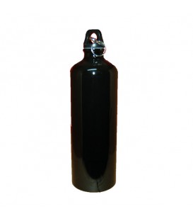 BOTELLA ALUMINIO 1L NEGRA