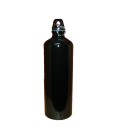 BOTELLA ALUMINIO 1L NEGRA