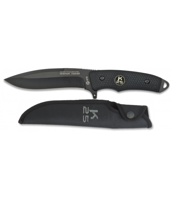 CUCHILLO TACTICO K25 NEGRO