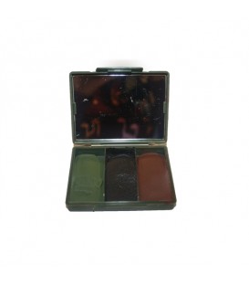 PINTURA CAJA DE 3 COLORES CON ESPEJO