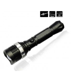 LINTERNA LED 900 L. 3 FUNCIONES BATERIA Y CARGADOR