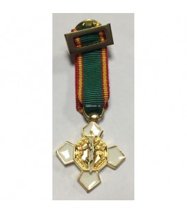 MEDALLA MINI MERITO POLICIAL BLANCO