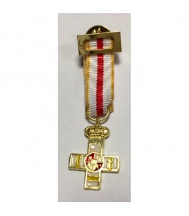 MEDALLA MINI MERITO MILITAR DISTINTIVO AMARILLO