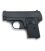 PISTOLA MINI GALAXY NEGRA AIRSOFT