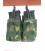 FUNDA PORTA CARGADOR DOBLE HK G36 VERDE PIXELADO