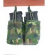 FUNDA PORTA CARGADOR DOBLE HK G36 VERDE PIXELADO