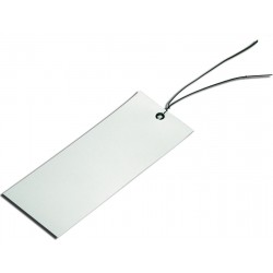 ETIQUETA COLGAR BLANCA (250 UNIDADES)