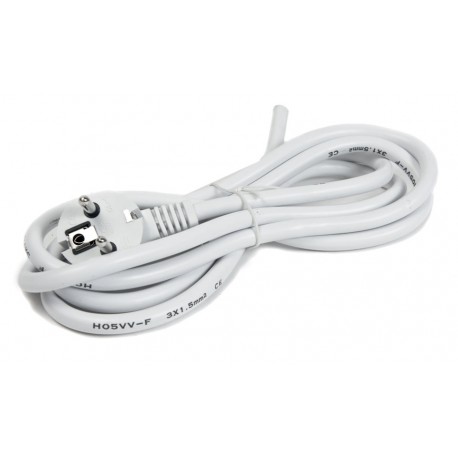 CABLE 2M CON CLAVIJA INYECTADA (3X1M5 KWD)
