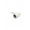 CASQUILLO PORTALAMPARAS PORCELANA E40