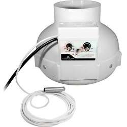 Extractor Prima Klima 160 con control de Tª (800 m3/h)