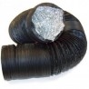 Tubo Combi negro + alu. 127 mm- 10 m 