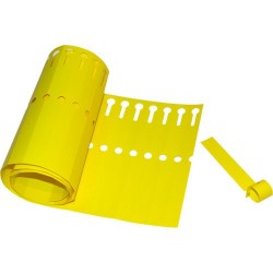 Etiquetas Doblar Amarillas 1,7 x 16 cm 1000 uds