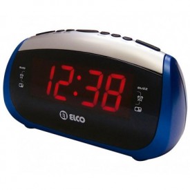 Radio-reloj Doble Alarma Snooze Elco PD-132