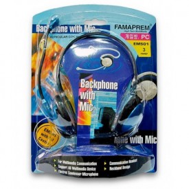 Auriculares con micrófono para ordenador Famaprem EM-501