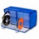 Archivador CD-DVDs mueble plástico 80 discos CP-80