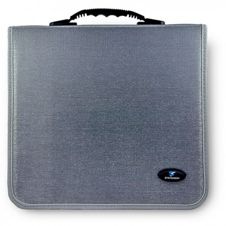 Archivador CD-DVDs nylon 240 discos Stevenson ARC-CD240