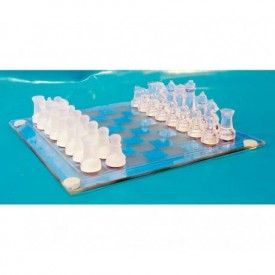 Ajedrez de cristal pequeño Bravo King YH01