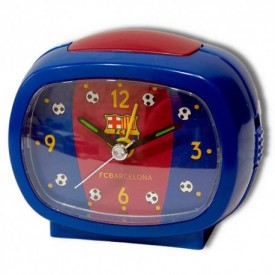 Despertador analógico Barcelona F.C
