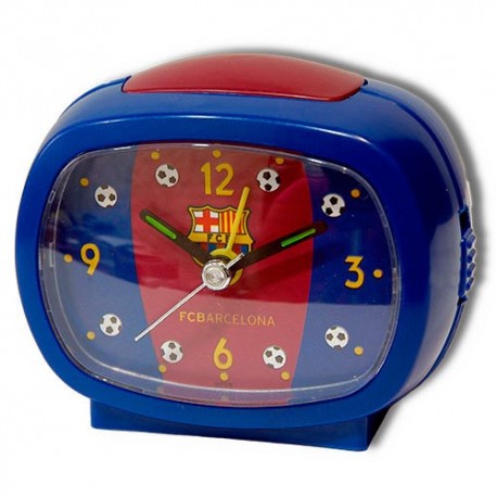 Despertador analógico Barcelona F.C
