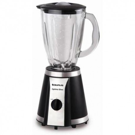 Batidora de vaso cristal 550W Taurus Optima Glass