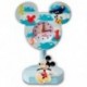 Despertador analógico de madera Disney Mickey Mouse