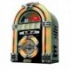 Receptor radio clásico con reproductor CD Jukebox Daklin CL-105