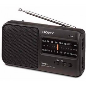 Receptor radio analógico con altavoz Sony ICF-390