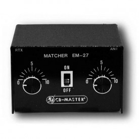 Adaptador impedancias acoplador antena CB 27 MHz EM-27
