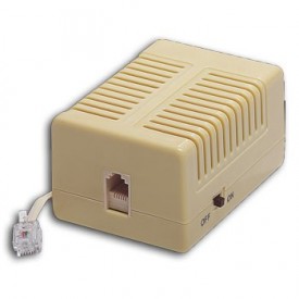 Timbre telefónico supletorio campana con interruptor