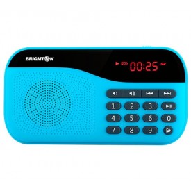 Reproductor de MP3 con altavoz Brigmton BT-12
