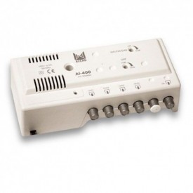 Amplificador de interior TV 4 salidas Alcad AI-400