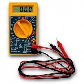 Polimetro multimetro digital con zumbador EDC 6-1269
