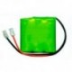 Pack de baterías de 3 células 3,6V 300mAh