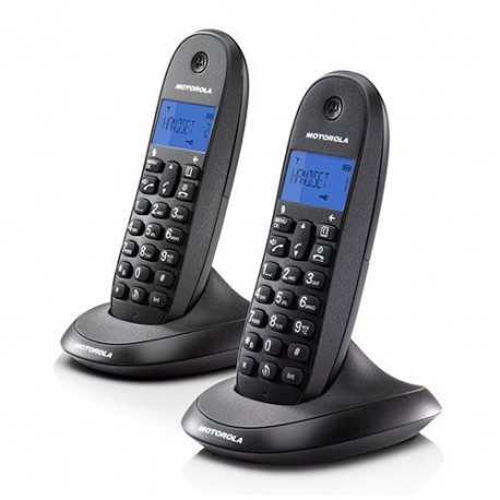Teléfono inalámbrico DUO Motorola C1002LB+