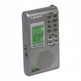 Receptor de radio AM-FM digital sintonia a PLL Lauson RD-113