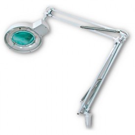 Lámpara lupa con brazo articulado 5 dioptrías 22W Original VELLEMAN VTLAMP2WN