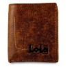 Cartera billetero de piel Lois para caballero 190.504