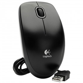 Ratón óptico USB Logitech B100