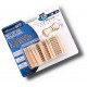 Juego de 610 resistencias serie E12 5% 1/4W 61 valores