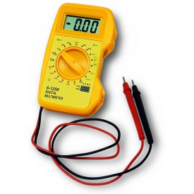 Multimetro polimetro mini digital 3,5 dígitos 61256