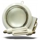 Kit downlight blanco 2 bombillas 18W bajo consumo E-27 ElectroDH 80055B